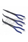Long-nose pliers with extended rukoyatkami 275mm., straight JTC 3819 | Valeon