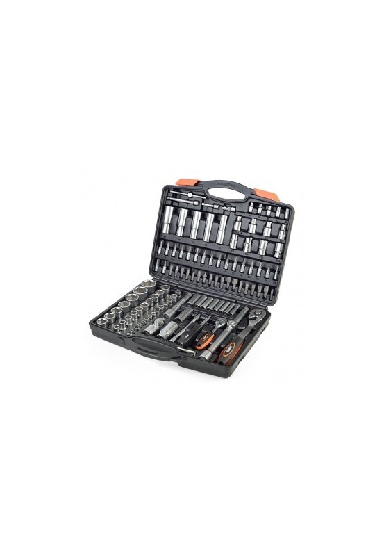 Набор насадок торцевых с трещотками MIOL 1/4", 1/2"