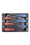 Набір TORX 9ед. (T20-T60) в держателе KING TONY (4119PR10)