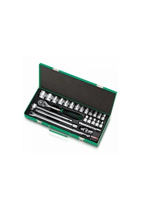 Набор инструмента 1/2 24ед.(6pt) TOPTUL GCAD2401