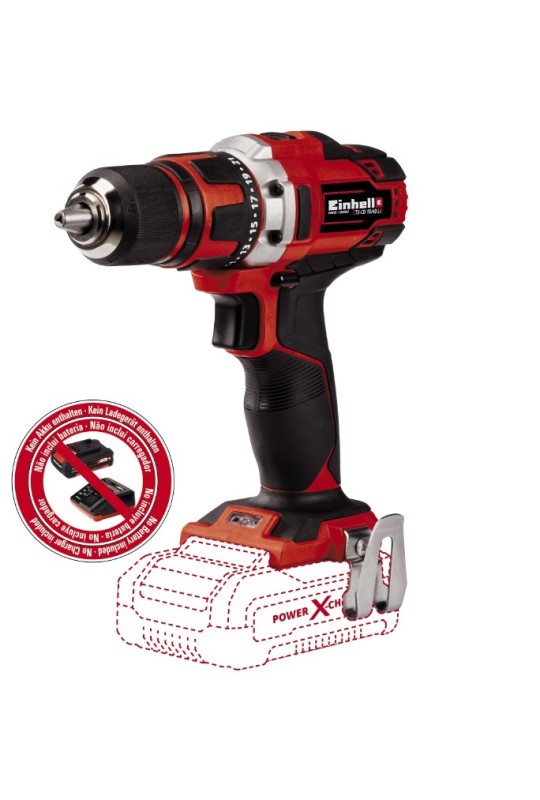 Дрель-шуруповерт Einhell TE-CD 18/40 Li - Solo
