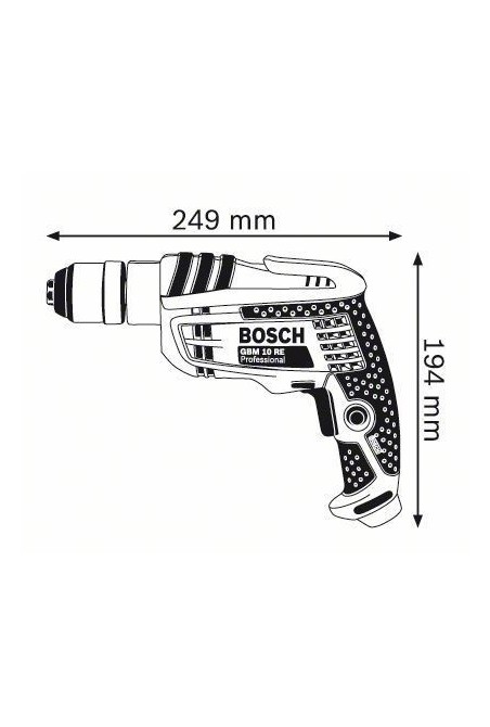 Дрель BOSCH GBM 6 RE (0601472600)