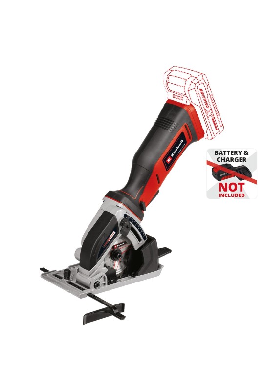 Мини-пила циркулярна Einhell TE-CS 18/89 Li - Solo | Valeon
