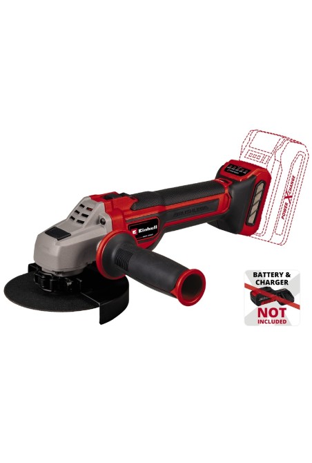 Шліфмашина кутова Einhell Professioanl TP-AG 18/125 CE Q Li - Solo | Valeon