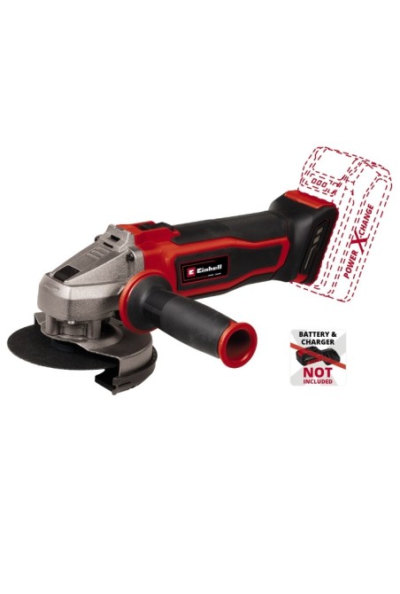 Шлифмашина угловая Einhell TE-AG 18/115 Q Li - Solo | Valeon