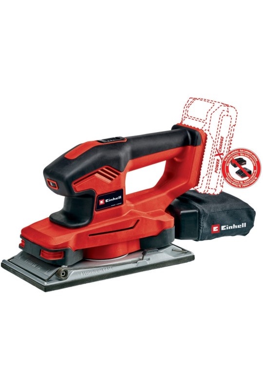Шлифмашина вибрационная Einhell TE-OS 18/230 Li - Solo | Valeon