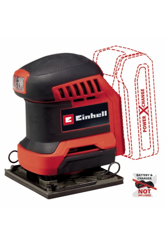 Шліфмашина вибрационная Einhell TE-OS 18/113 Li - Solo | Valeon