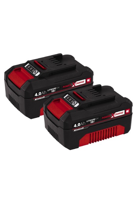 Batteries Einhell 2pcs 18V PXC Twinpack 4,0 Ah | Valeon