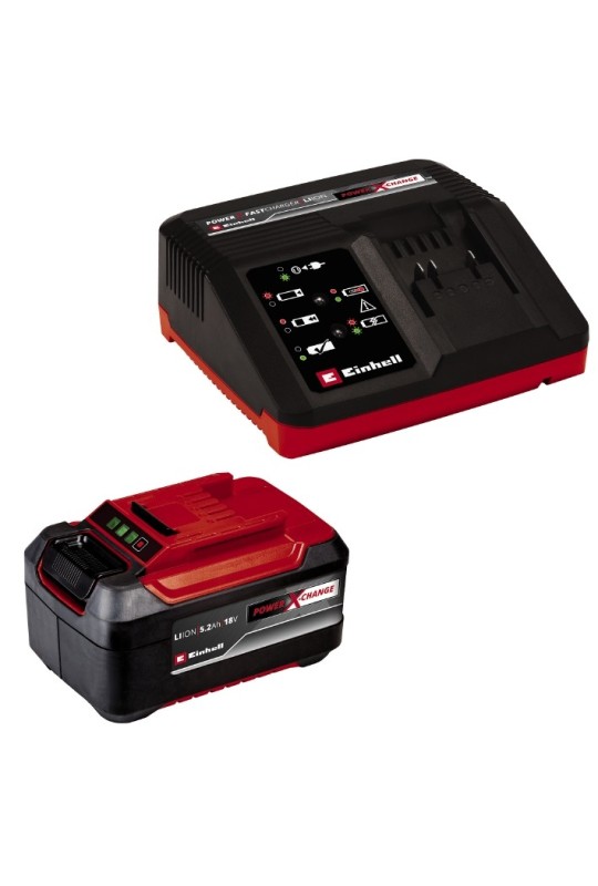 Акумулятор + зарядний пристрій для Einhell 18V 5,2 Ah PXC Starter Kit | Valeon