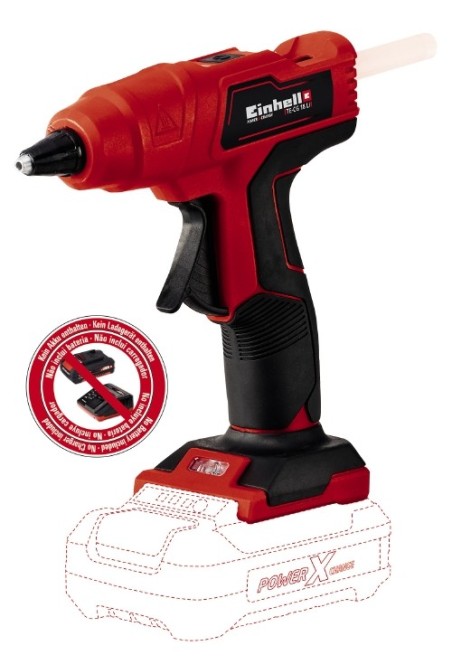 Пістолет клеевой Einhell TE-CG 18 Li - Solo | Valeon