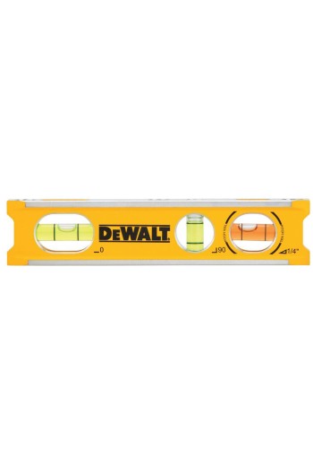 Level BILLET TORPEDO with aluminum length 165 mm with 3 kapsulami and magnetic DeWALT DWHT42525-0 | Valeon