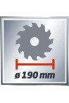 Пила циркулярна Einhell TC-CS 1200 (4330936)