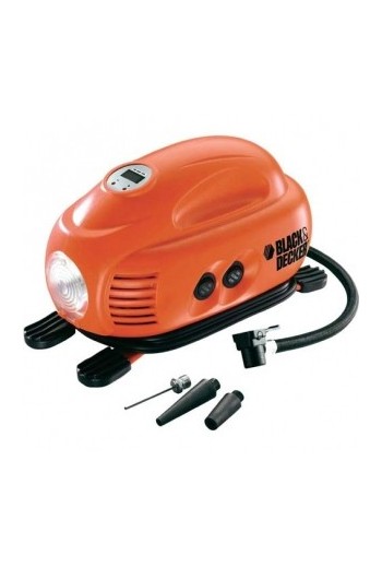 Автомобильный компрессор (автокомпрессор) BLACK+DECKER ASI 200