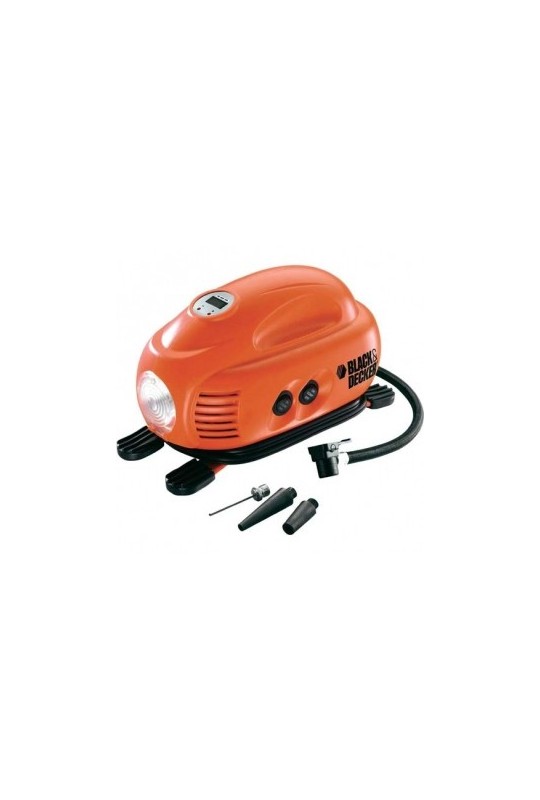 Автомобильный компрессор (автокомпрессор) BLACK+DECKER ASI 200