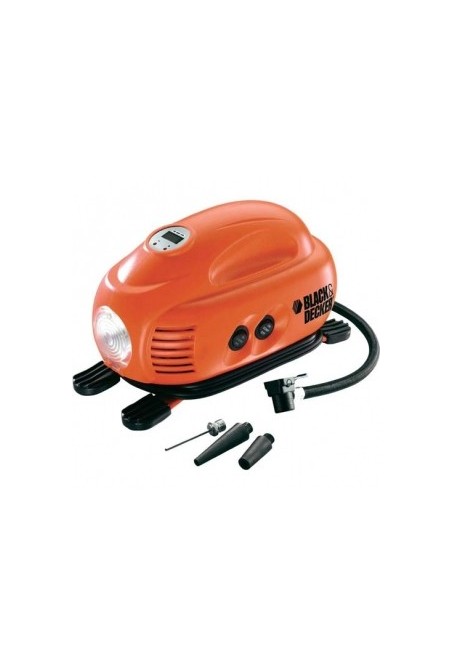 Автомобильный компрессор (автокомпрессор) BLACK+DECKER ASI 200