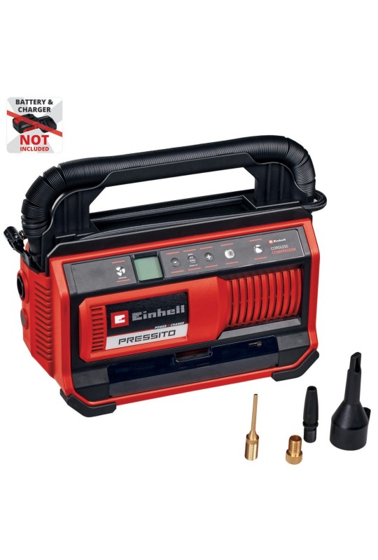 Компресор гібридний Einhell Professioanl PRESSITO 18/25 Hybrid | Valeon