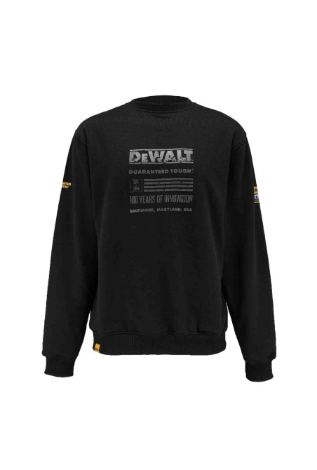 Світшот 100 YEAR LOGO SWEATSHIRT DeWALT DWC237-001-XXL | Valeon