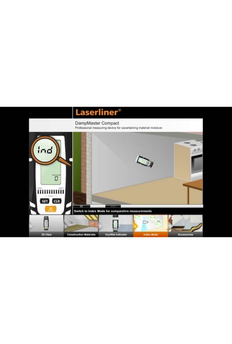 Лазерный дальномер 50м LASERLINER LaserRange-Master Gi5 (080.838А)