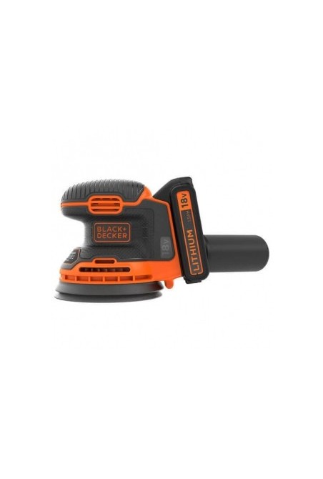 Эксцентриковая шлифмашина аккумуляторная BLACK&DECKER BDCROS18