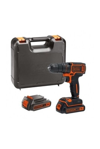 Дриль-шурупокрут акумуляторна BLACK&DECKER BDCDC18KB | Valeon