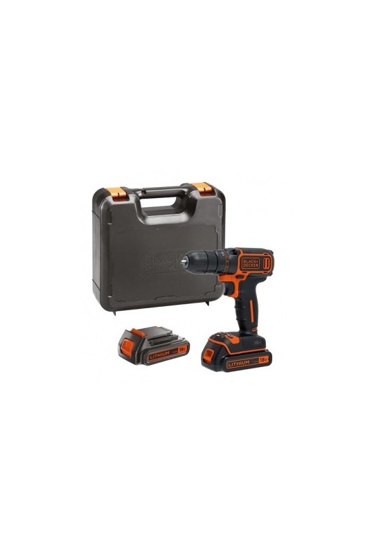Дриль-шурупокрут акумуляторна BLACK&DECKER BDCDC18KB | Valeon