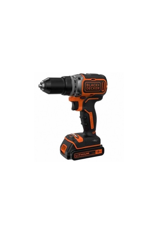 Акумуляторна дрель-шуруповёрт BLACK&DECKER BL186KB