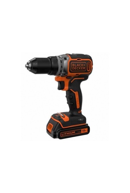 Акумуляторна дрель-шуруповёрт BLACK&DECKER BL186KB