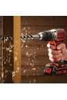 Акумуляторна дрель-шуруповёрт BLACK&DECKER BL186KB