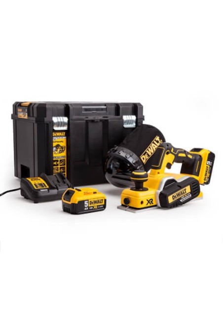 Рубанок акумуляторний безщітковий DeWALT DCP580P2 | Valeon