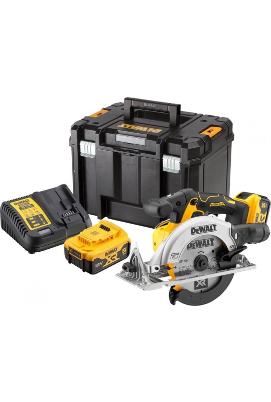 Пила дисковая безщіткова акумуляторна DeWALT DCS565P2 | Valeon