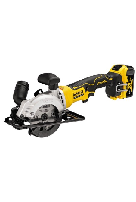 Пила дисковая безщіткова акумуляторна DeWALT DCS571P2 | Valeon