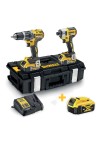 Набір з двух інструментів безщіткових DeWALT DCK266P2+DCB184 | Valeon