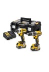 Набір з двух безщіткових інструментів DeWALT DCK266P2T | Valeon