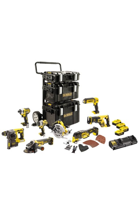 Набір з восьми безщіткових інструментів DeWALT DCK853P4 | Valeon