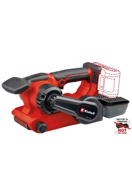 Шлифмашина ленточная Einhell Professional TP-BS 18/457 Li BL - Solo | Valeon