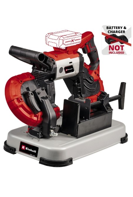 Пила ленточная по металлу Einhell TE-MB 18/127 U Li - Solo | Valeon