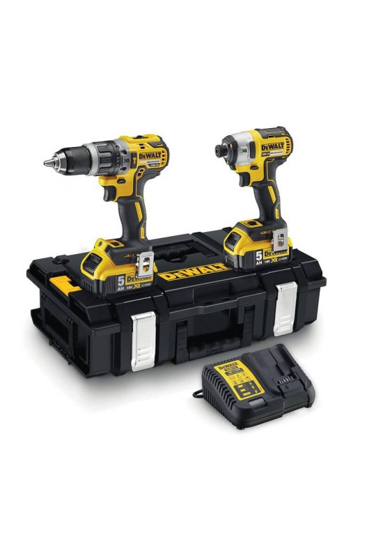 Набор с двох инструментов бесщеточных DeWALT DCK266P2 | Valeon