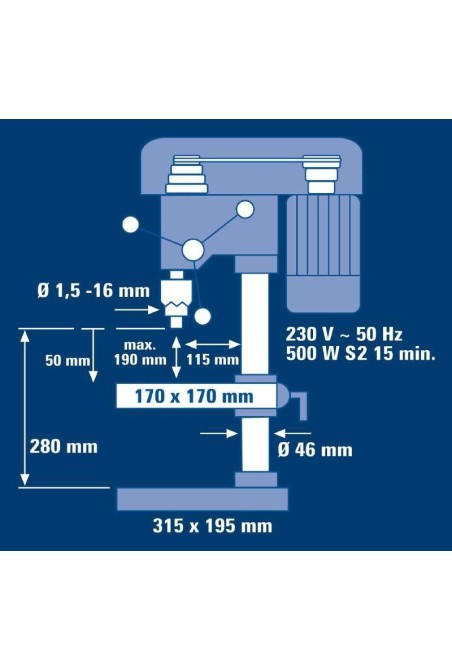 Сверлильный станок Einhell BT-BD 501 (4250530)