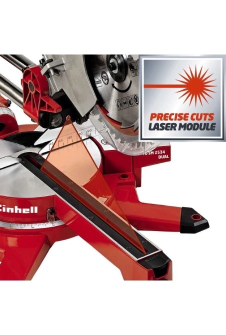 Пила торцювальна Einhell TE-SM 2534 Dual New (4300870)