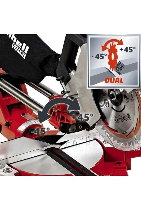 Пила торцювальна Einhell TE-SM 2534 Dual New (4300870)