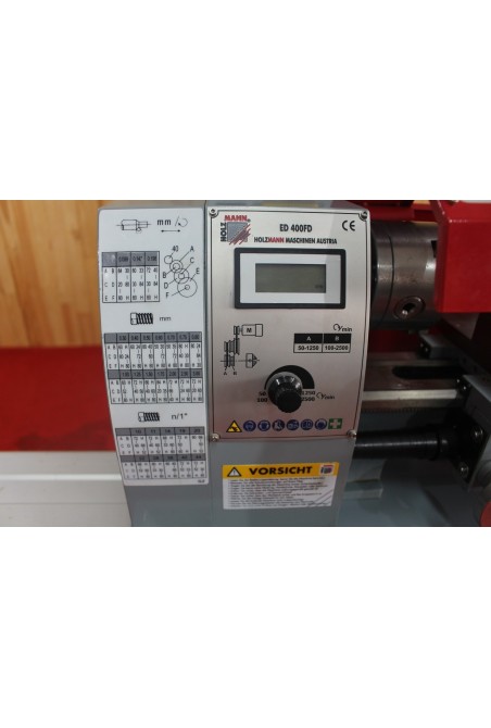 Токарный станок по металлу Holzmann ED 400FD (ED400FD_230V)