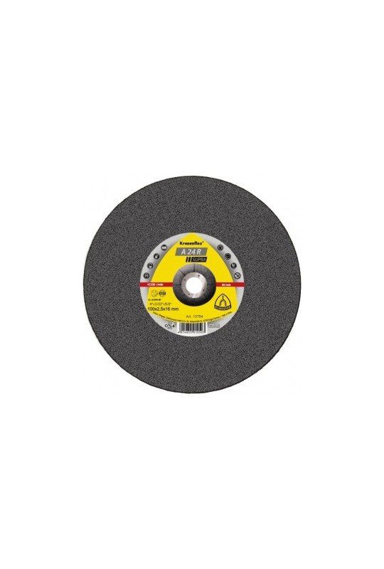 Отрезной круг (100х2,5х16) Klingspor A 24 R Supra (13754)