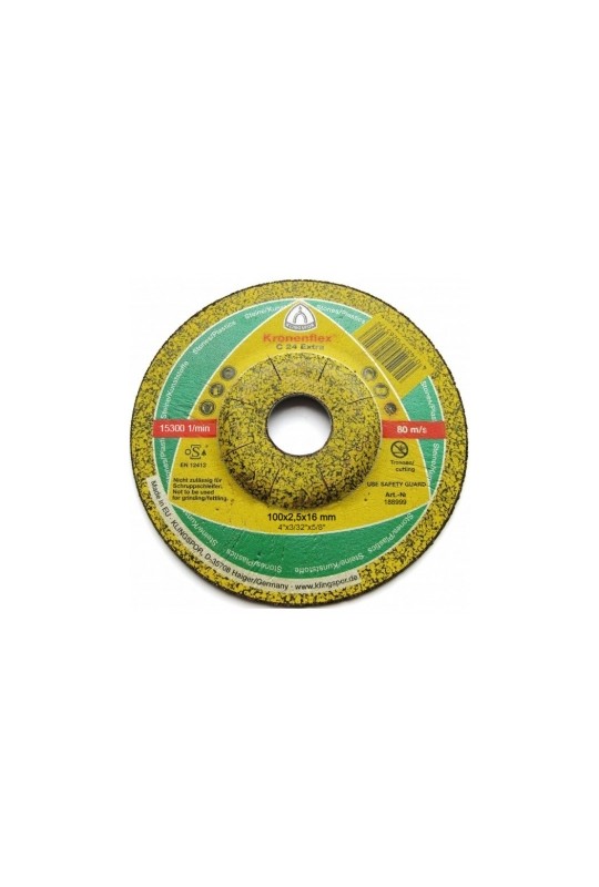 Отрезной круг (100х2,5х16) Klingspor C 24 Extra (188999)