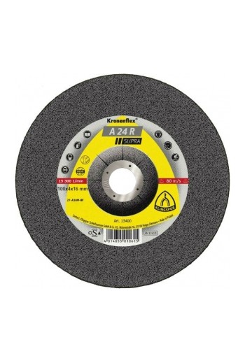 Зачистной круг (100х4х16) Klingspor A 24 R SUPRA (13400)