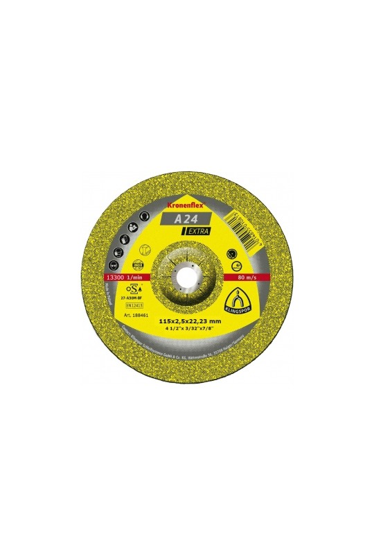 Отрезной круг (115х2,5х22,23) Klingspor A 24 Extra (188461)