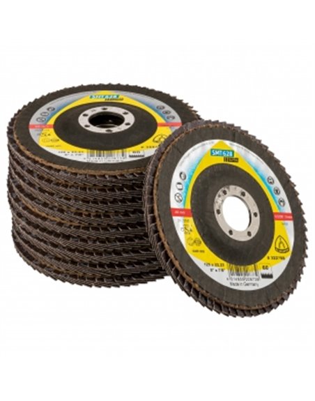 Круг лепестковый торцевой (125х22,23) P60 Klingspor SMT 628 SUPRA (322798)
