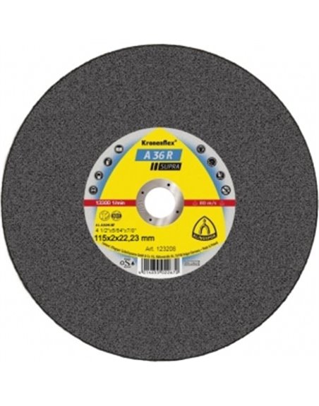 Отрезной круг (115хх2х22,23) Klingspor A 36 R SUPRA (123208)