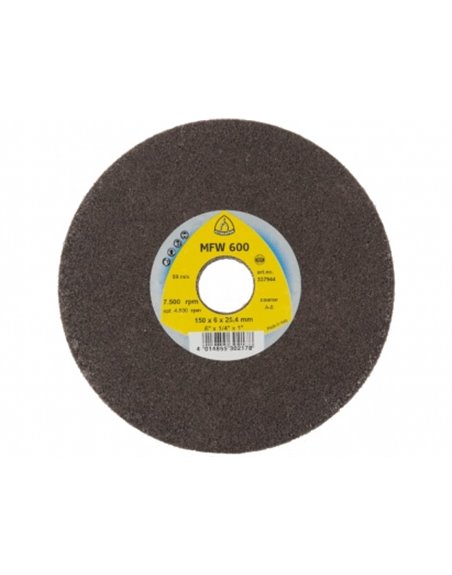 Круг нетканый (150х6х25,4) coarse Klingspor MFW 600 (337944)
