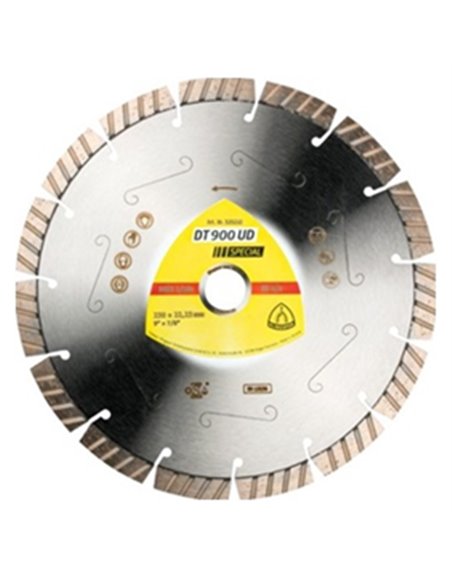 Алмазный отрезной круг (230х2,6х22,23) Klingspor DT 900 UT Special (325210)