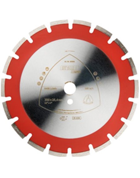 Алмазный отрезной круг (350х3,2х25,4) Klingspor DT 602 B Supra (325088)
